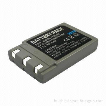 Lithium Digital Camera Battery Pack, Factory for Minolta NP500